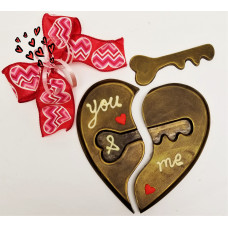 Puzzle Heart with Key